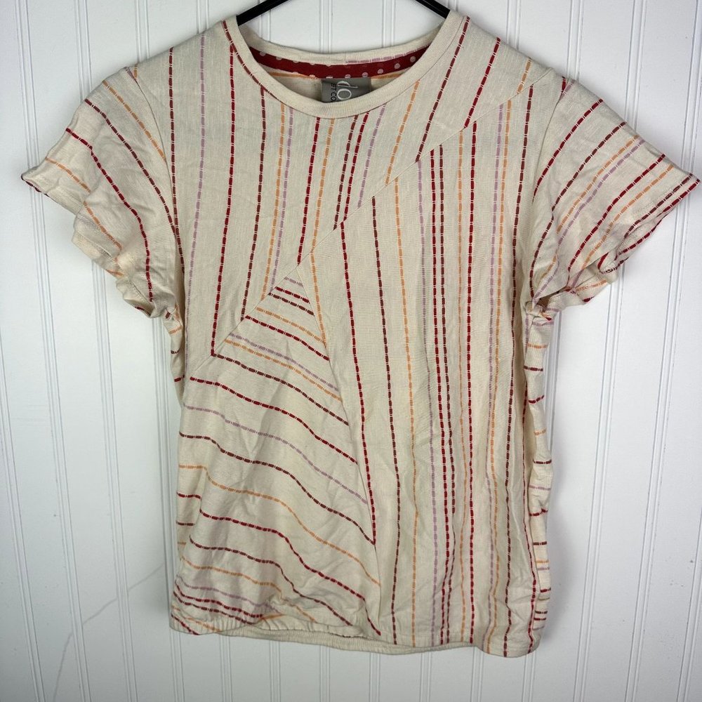 Dolan Anthropologie Short Sleeve T-Shirt Stripes Size XS